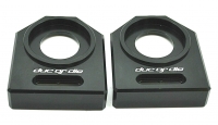 NEU Ducati M1000 u.a. Kettenspanner Achsplatte Schwinge Schutz black